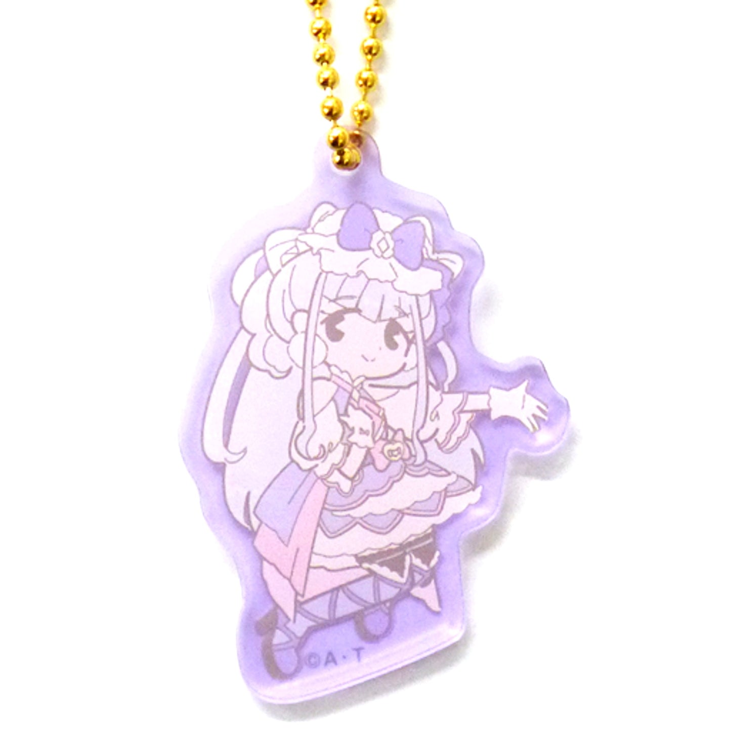 Cure Amour PreCure Cafe Cheerful Diner Blind Acrylic Keychain [USED]