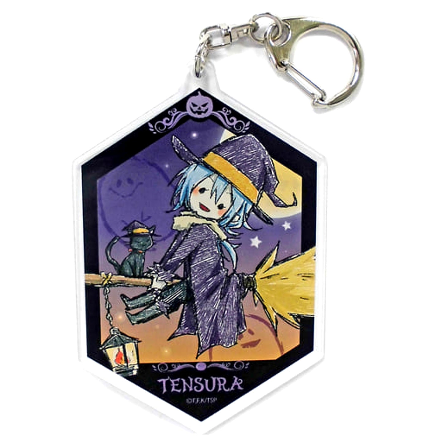 Rimuru That Time I Got Reincarnated as a Slime Graph Art Design Acrylic Keychain 3 Halloween Ver. [USED]