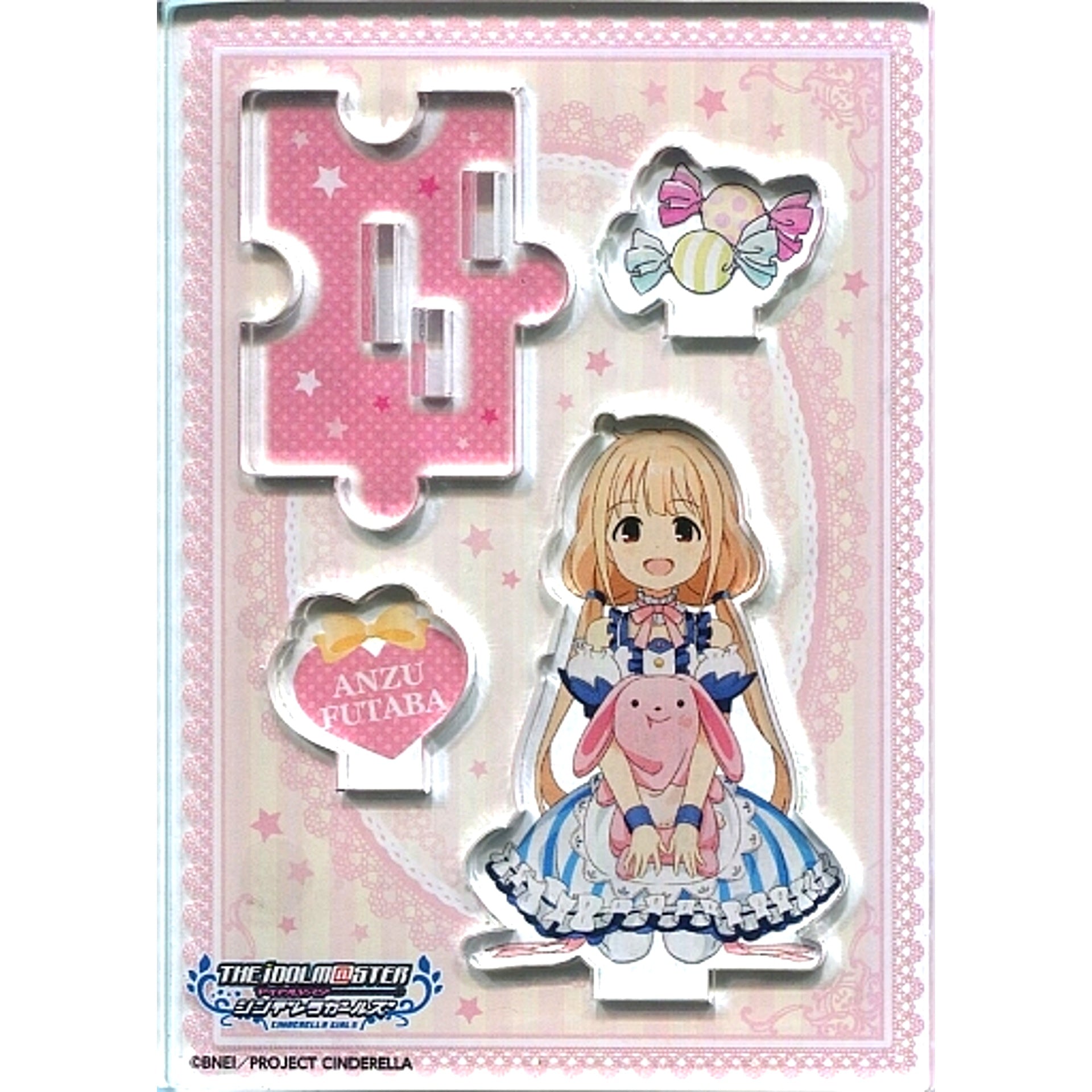 Anzu Futaba THE IDOLM@STER CINDERELLA GIRLS Original Acrylic Stand Panel Lawson Ltd [USED]