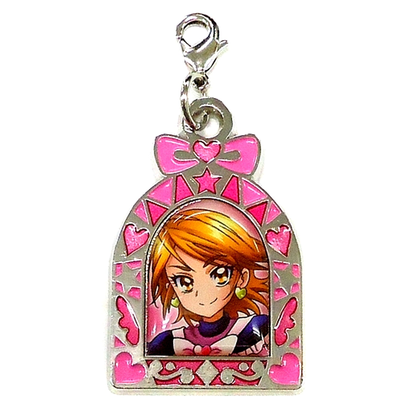 Cure Black HUGtto! Precure Futari wa Precure All Stars Memories The Movie Metal Charm Collection Theater Goods [USED]