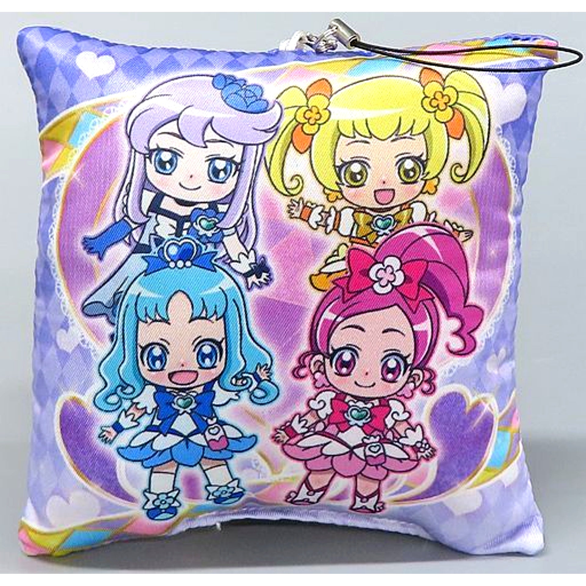 Heartcatch Precure! HUGtto! Precure Futari wa Precure All Stars Memories Movie Cushion Strap Theater Goods [USED]