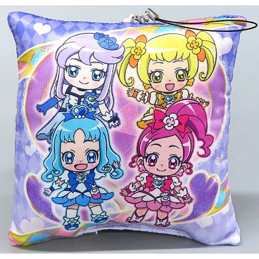 Heartcatch Precure! HUGtto! Precure Futari wa Precure All Stars Memories Movie Cushion Strap Theater Goods [USED]