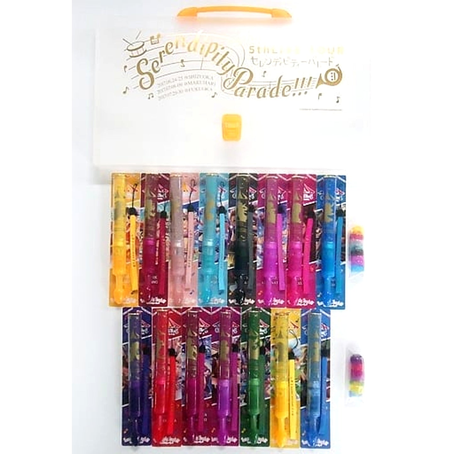 THE IDOLM@STER Cinderella Girls Miria Akagi & Others 5th Live TOUR Ver. @SHIZUOKA 15 Color Set Official Concert Light 5th Live Tour Serendipity Parade!!! Limited [USED]