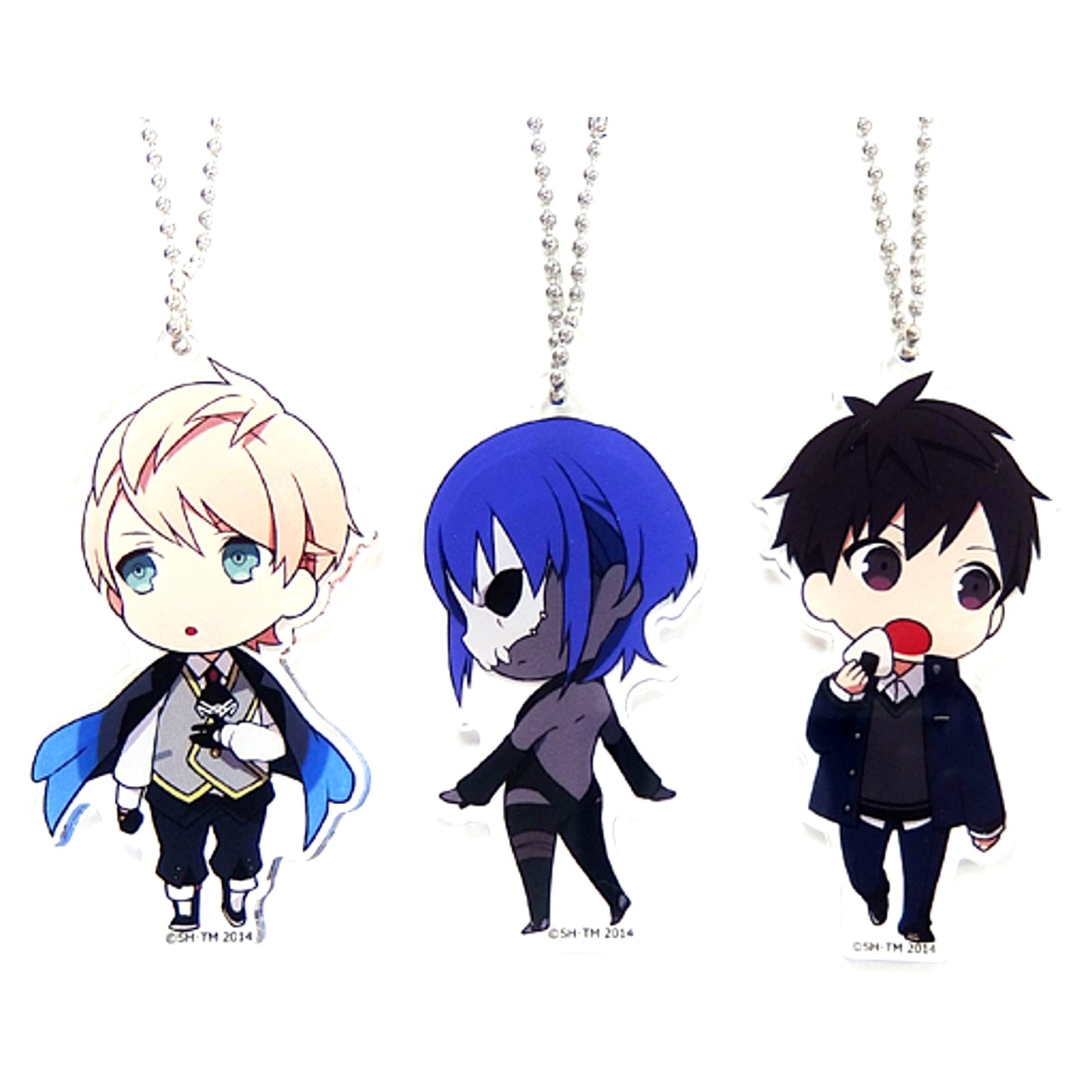 Set of 3 Assassin & Berserker & Tatsumi Sajyou Acrylic Charm CD Fate/Prototype Fragments of Sky Silver Drama CD & Original Soundtrack 3 Rotary Tragedy ANIPLEX+ Bonus [USED]