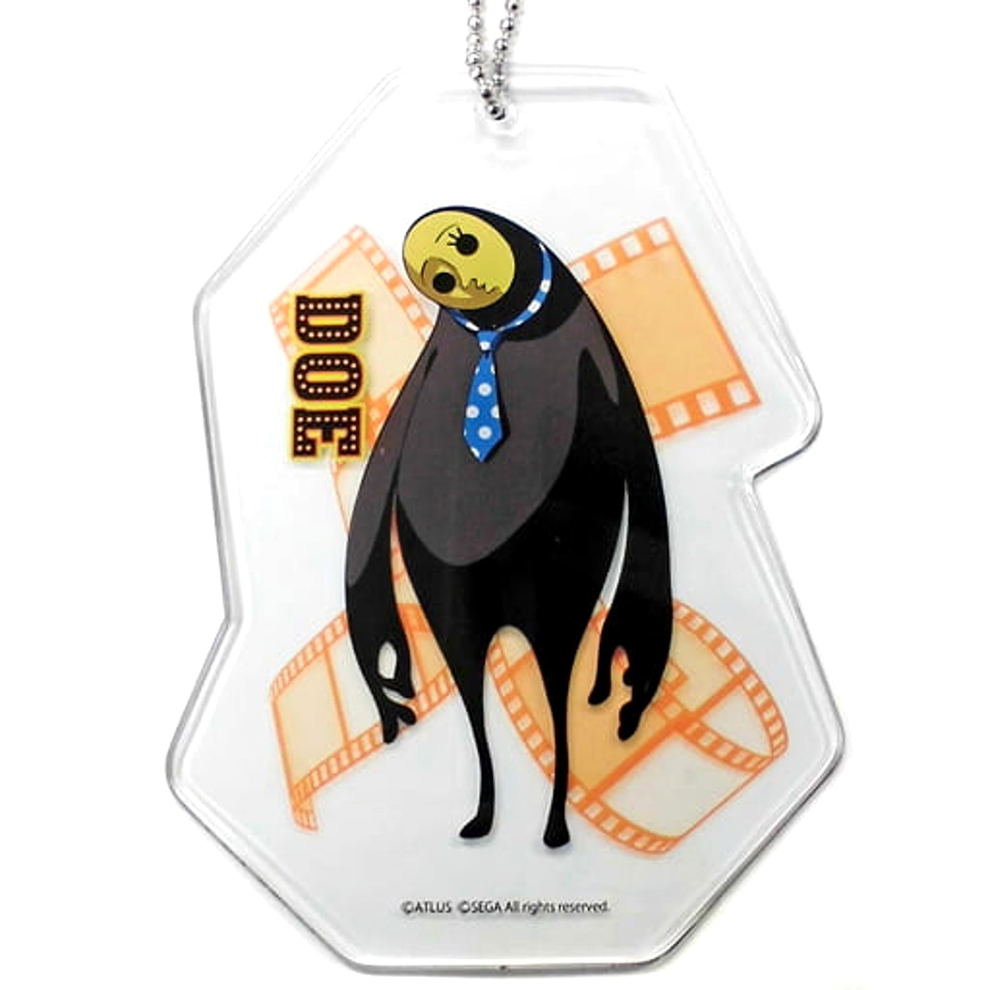 Persona Q2: New Cinema Labyrinth Doe Sega Collaboration Cafe Kuji Clear Tag Sega Collaboration Cafe Limited Prize E Keychains [USED]
