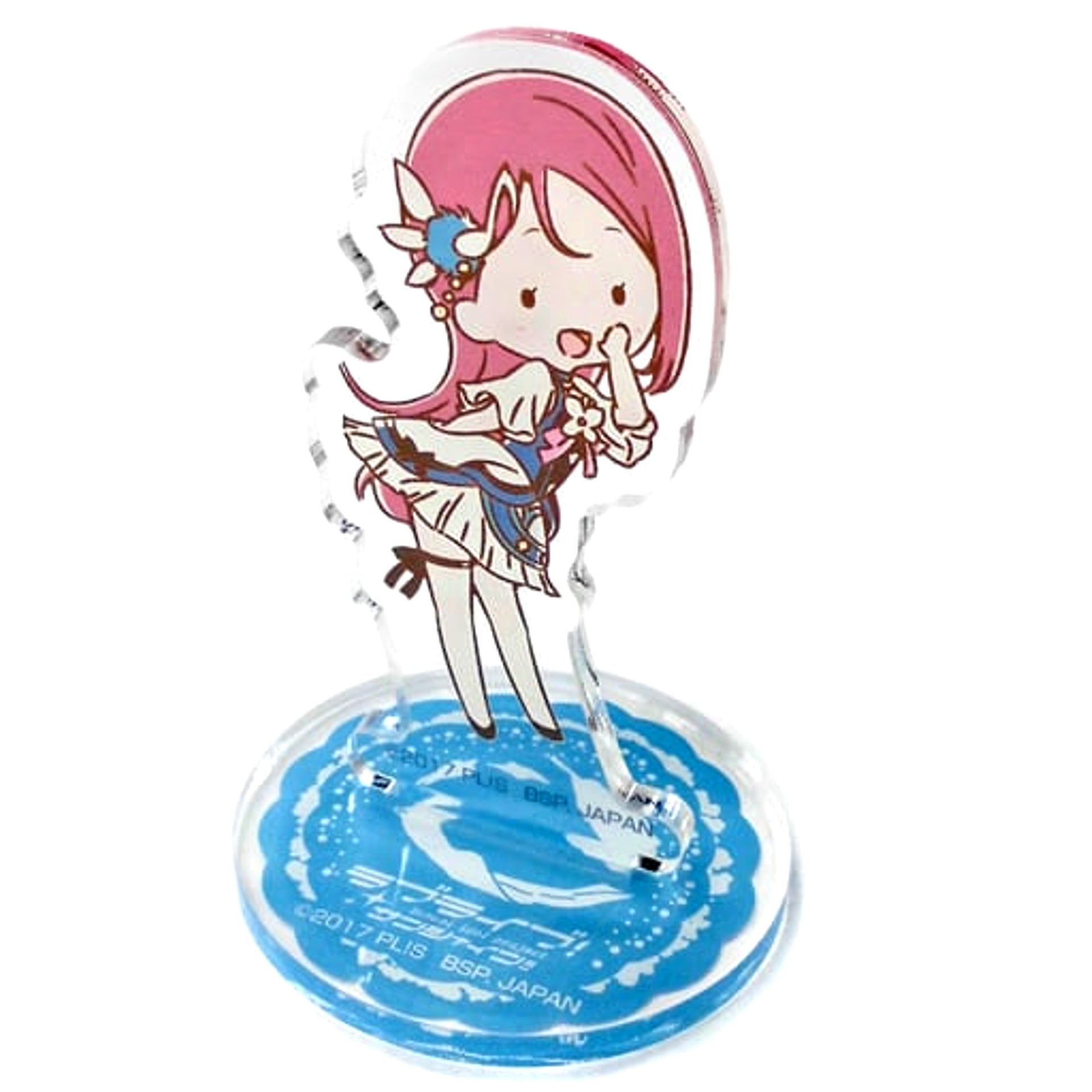 Love Live! Sunshine!! Riko Sakurauchi Ichiban Kuji Online Sugar Pouch Acrylic Stand Prize B [USED]
