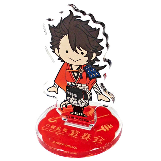 Mutsunokami Yoshiyuki Touken Ranbu ONLINE Ensokai Encore Performance Acrylic Stand 3 Sets [USED]