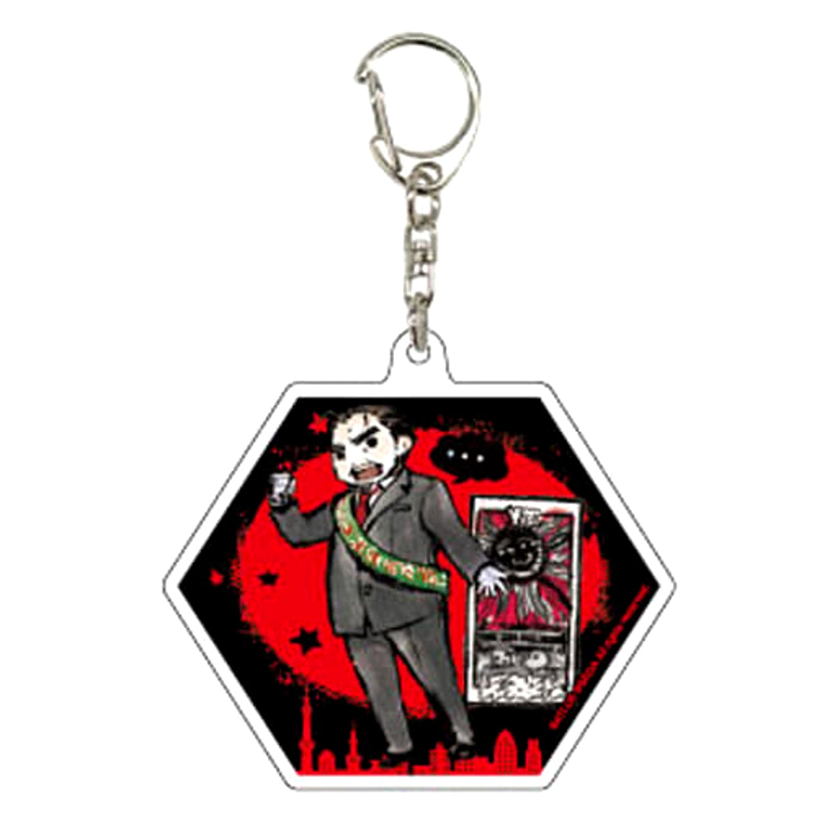 Persona 5 Toranosuke Yoshida Graph Art Design Acrylic Keychain 02 Keychains [USED]