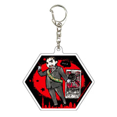 Persona 5 Toranosuke Yoshida Graph Art Design Acrylic Keychain 02 Keychains [USED]