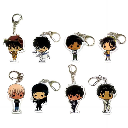 Set of 8 Detective Conan TINY Acrylic Keychain vol.2 [USED]