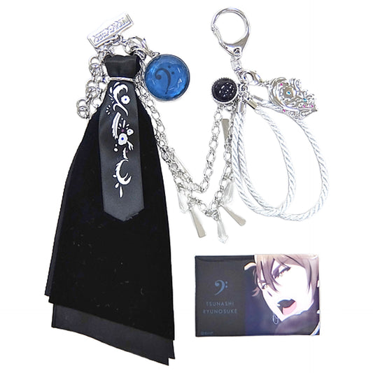 Ryunosuke Tsunashi IDOLiSH7 Heavenly Visitor Costume Design Bag Charms with Square Can Badge Nanairo Store Limited Charm [USED]
