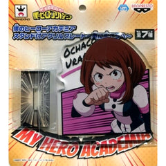 My Hero Academia Ochaco Uraraka Acrylic Plate with Stand "Go Beyond" Sega x Namco Exclusive Acrylic Stands [USED]