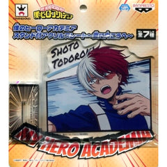 My Hero Academia Shoto Todoroki Acrylic Plate with Stand "Go Beyond" Sega x Namco Exclusive Acrylic Stands [USED]