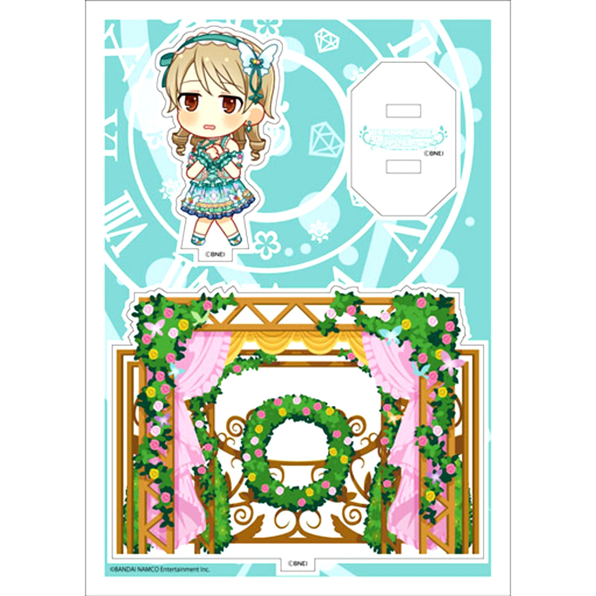 Nono Morikubo Acrylic Character Plate Petit 10 THE IDOLM@STER Cinderella Girls [USED]