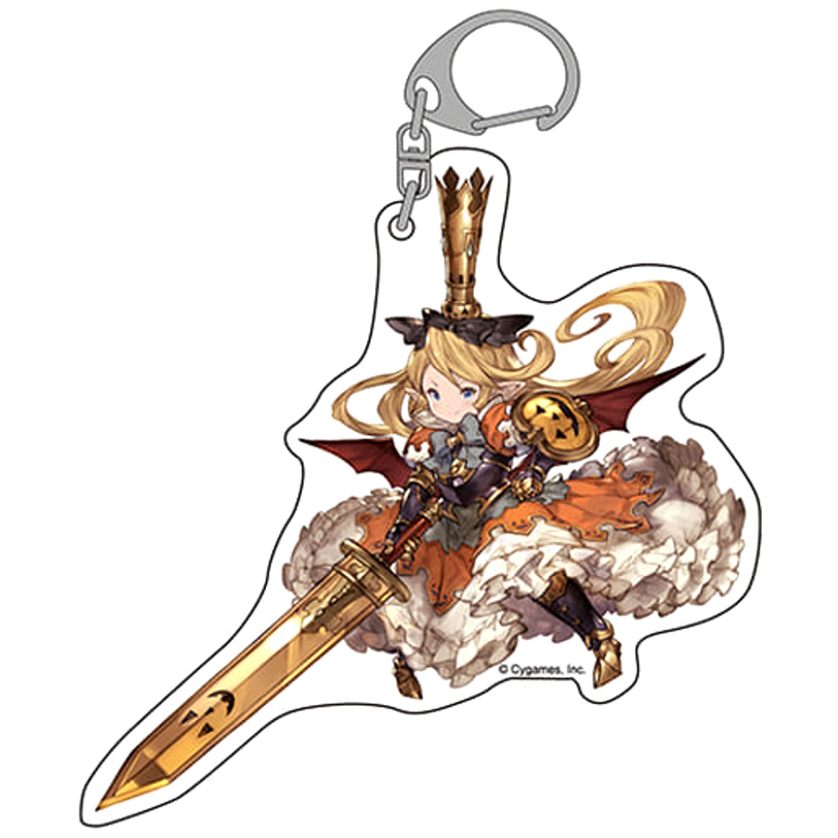 Granblue Fantasy Charlotte Halloween Ver. Jumbo Acrylic Keychain Keychains [USED]