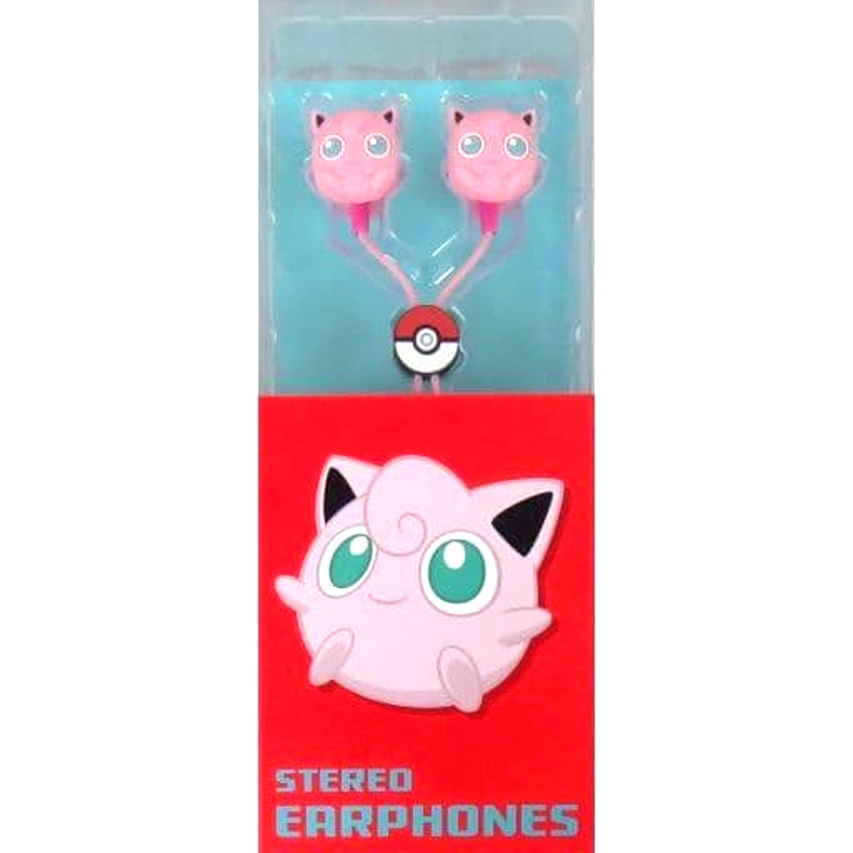 Jigglypuff Pokemon Stereo Earphones Pokemon Center Limited [USED]