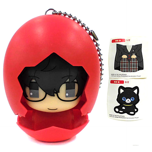 Persona 5: The Animation Ren Amemiya Piyokuru 01 Keychains [USED]