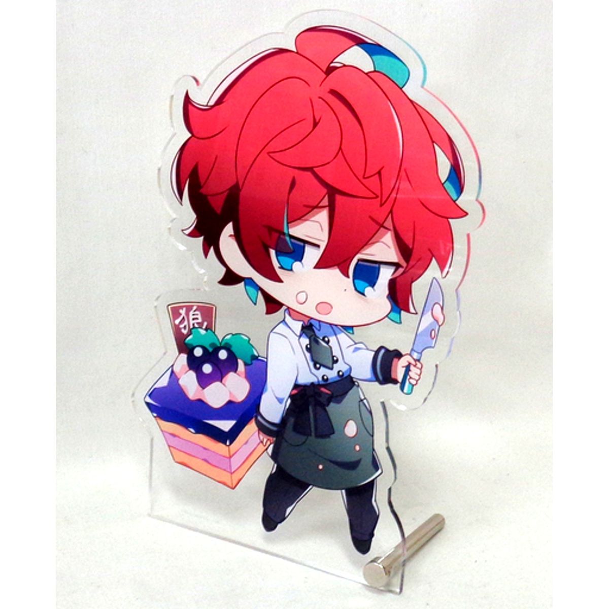 Doppo Kannonzaka Hypnosis Mic: Division Rap Battle Big Acrylic Stand SWEETS PARADISE Round 2 x CONCEPT CAFE [USED]