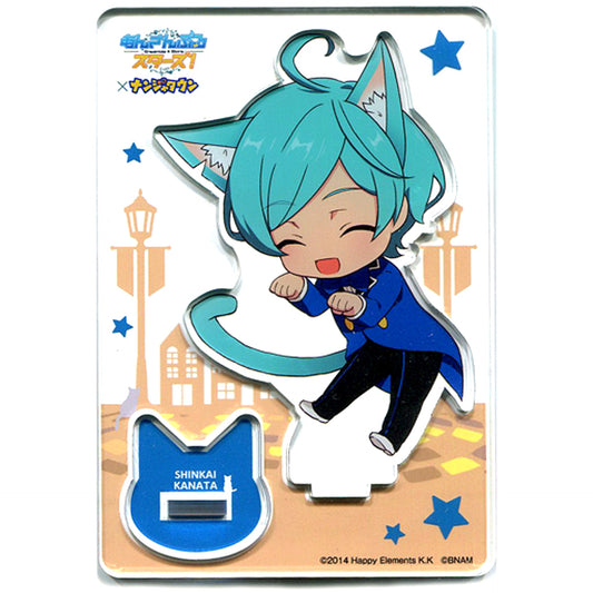 Kanata Shinkai A Prize Ensemble Stars! in NAMJATOWN Cat Festival Collect Jewels! Produce Kuji Acrylic Stand [USED]