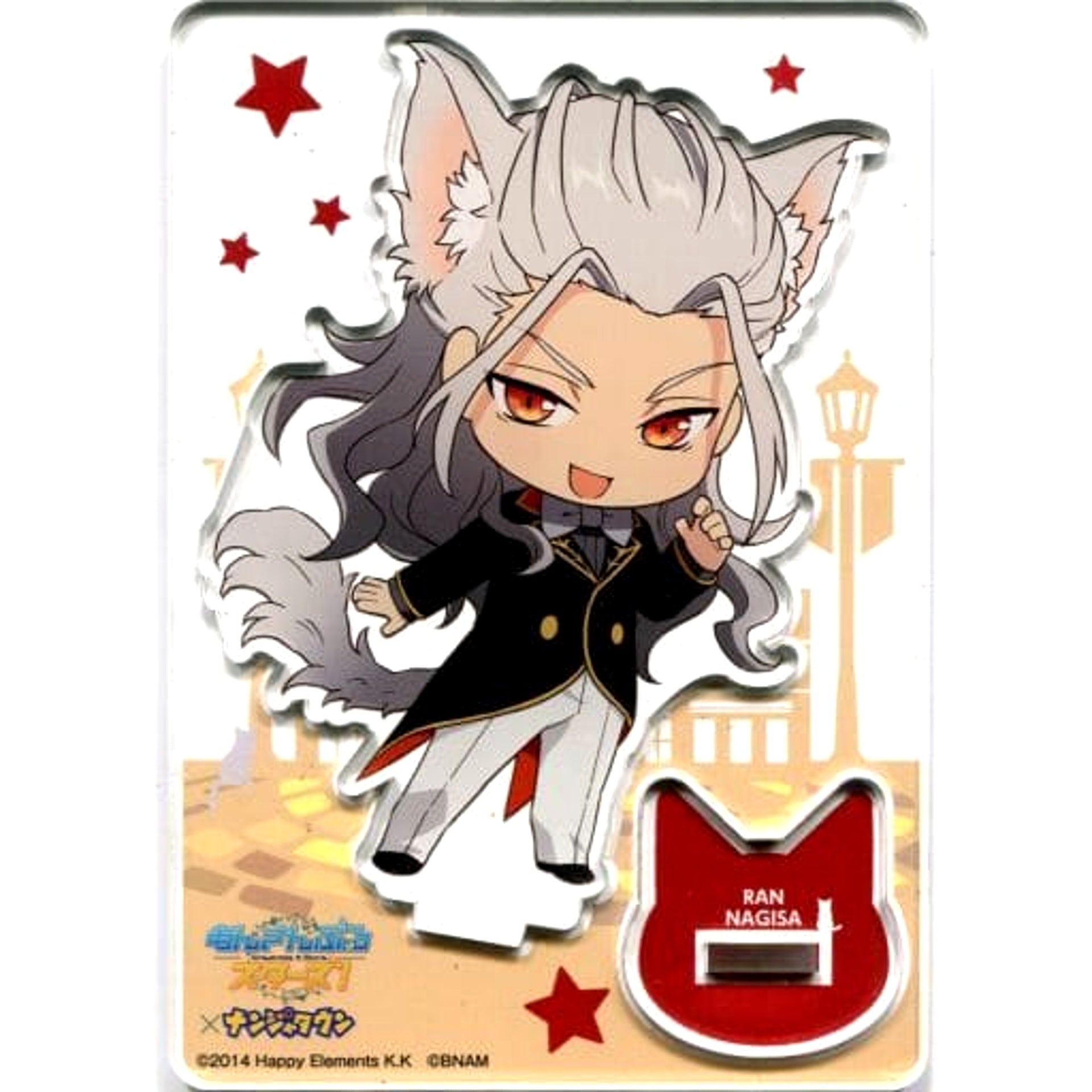 Ensemble Stars! Nagisa Ran Acrylic Stand In Namja Town Cat*Festival Exclusive Collect the Jewels! Produce Lottery Prize A Acrylic Stands [USED]