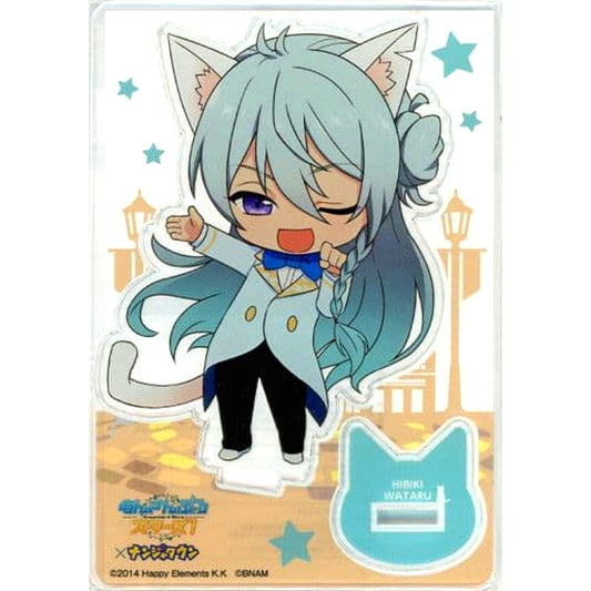 Wataru Hibiki Ensemble Stars! in Namjatown Cat*Festival Acrylic Stand Cat Live Garapon Prize A [USED]