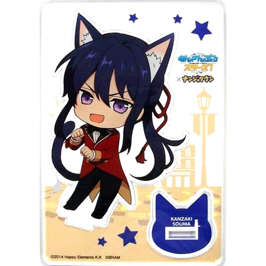 Souma Kanzaki Ensemble Stars! in Namjatown Cat*Festival Acrylic Stand Cat Live Garapon Prize A [USED]