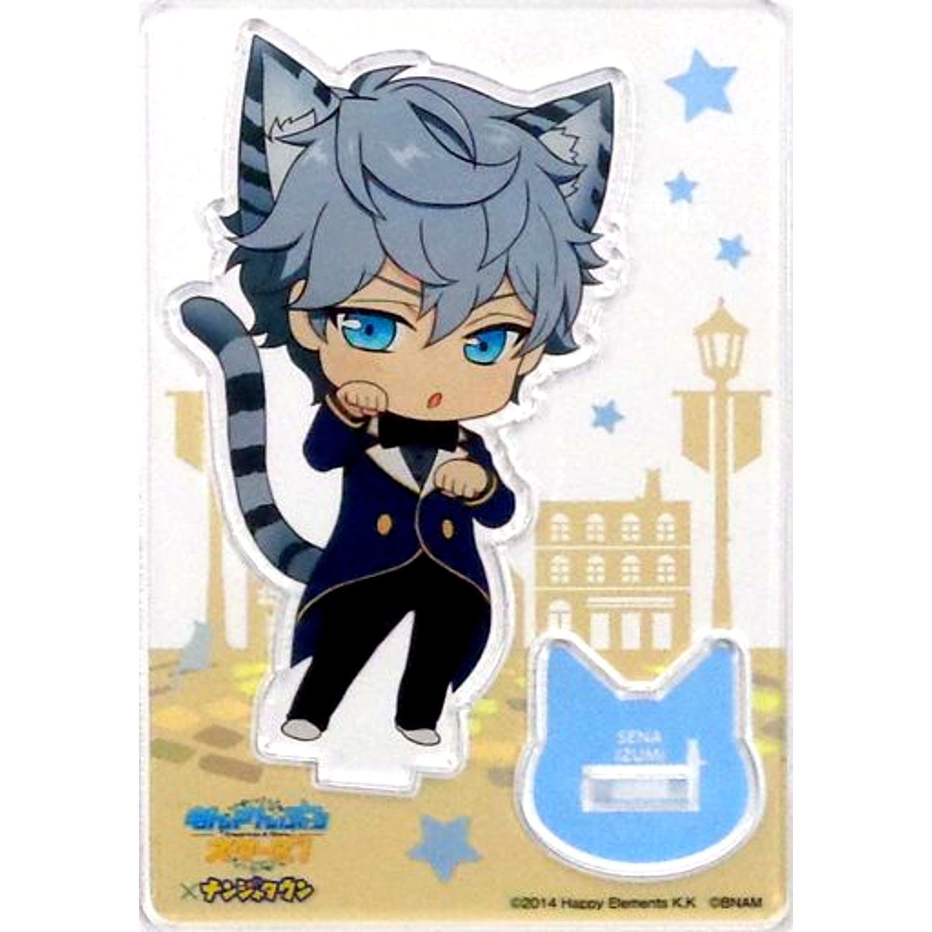 Izumi Sena A Prize Ensemble Stars! in NAMJATOWN Cat Festival Cat Live Garapon!! Acrylic Stand [USED]