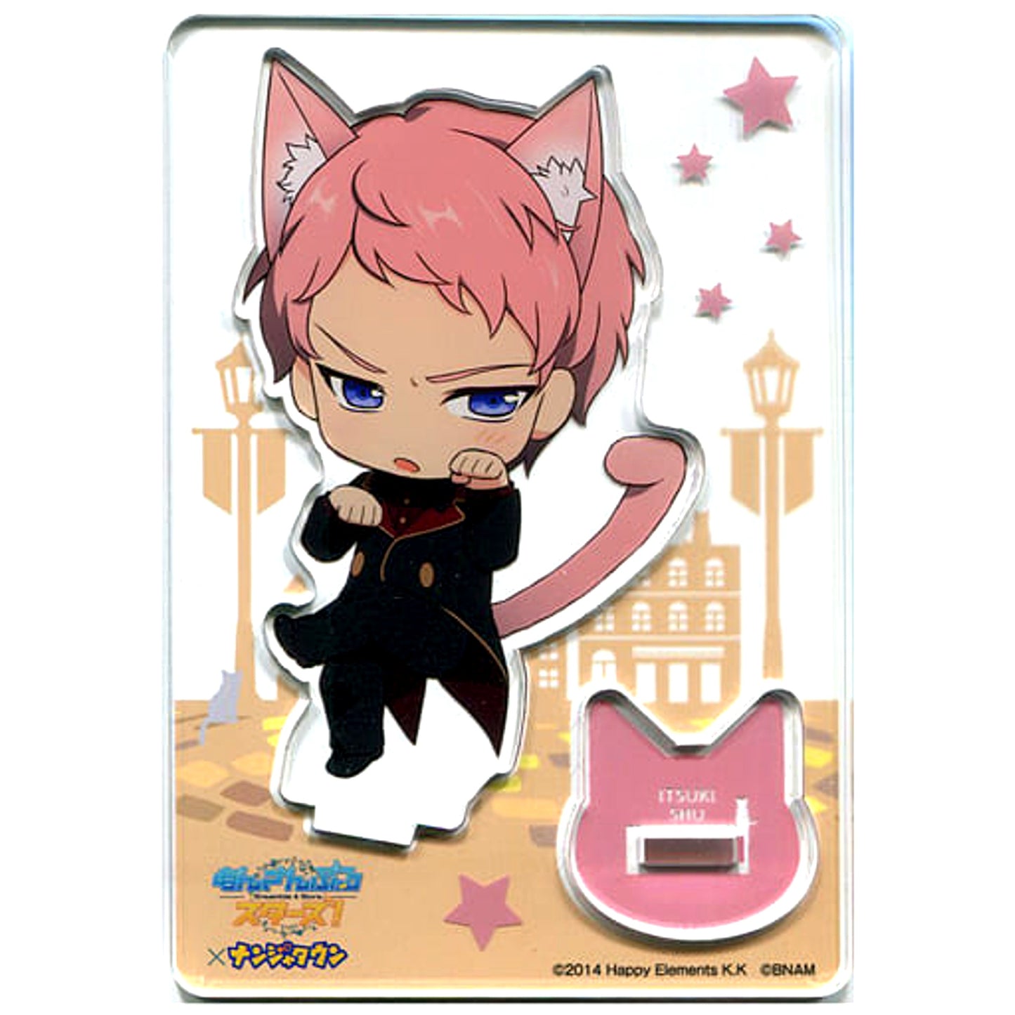 Shu Itsuki Ensemble Stars! in Namjatown Cat*Festival Acrylic Stand Cat Live Garapon Prize A [USED]