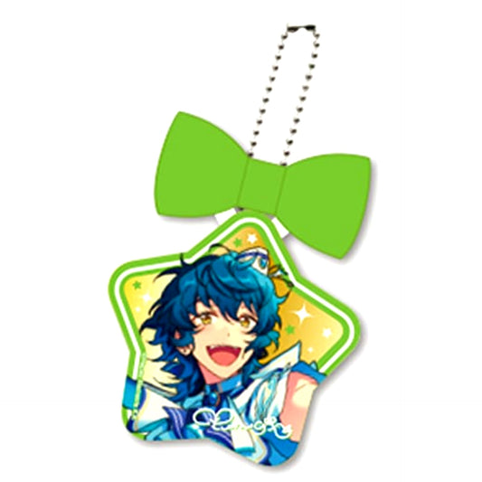 Tsumugi Aoba Ensemble Stars! Pika Pika Gold Acrylic Keychain Dbox [USED]