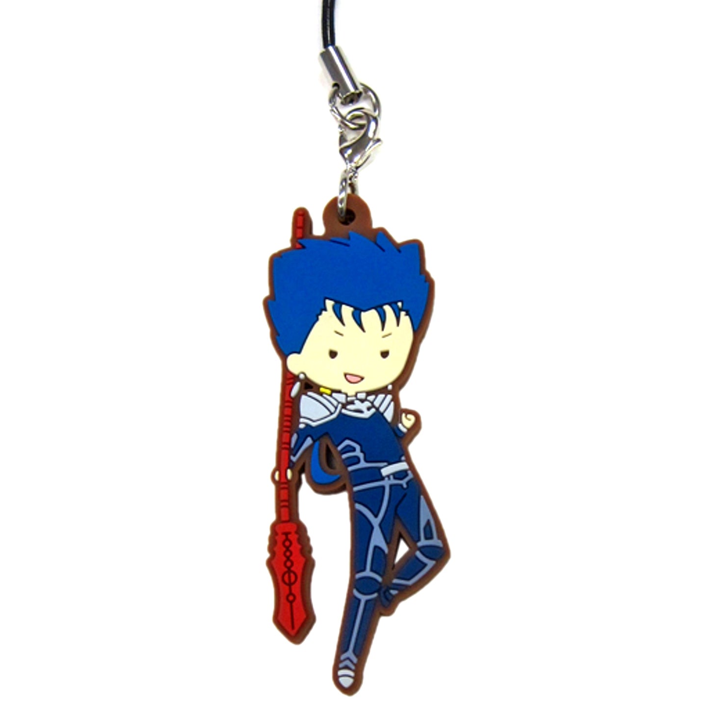 Lancer G Prize Rubber Strap Sugar Pochette Ichiban Kuji Fate/stay night Heavens Feel Part 3 The Movie [USED]