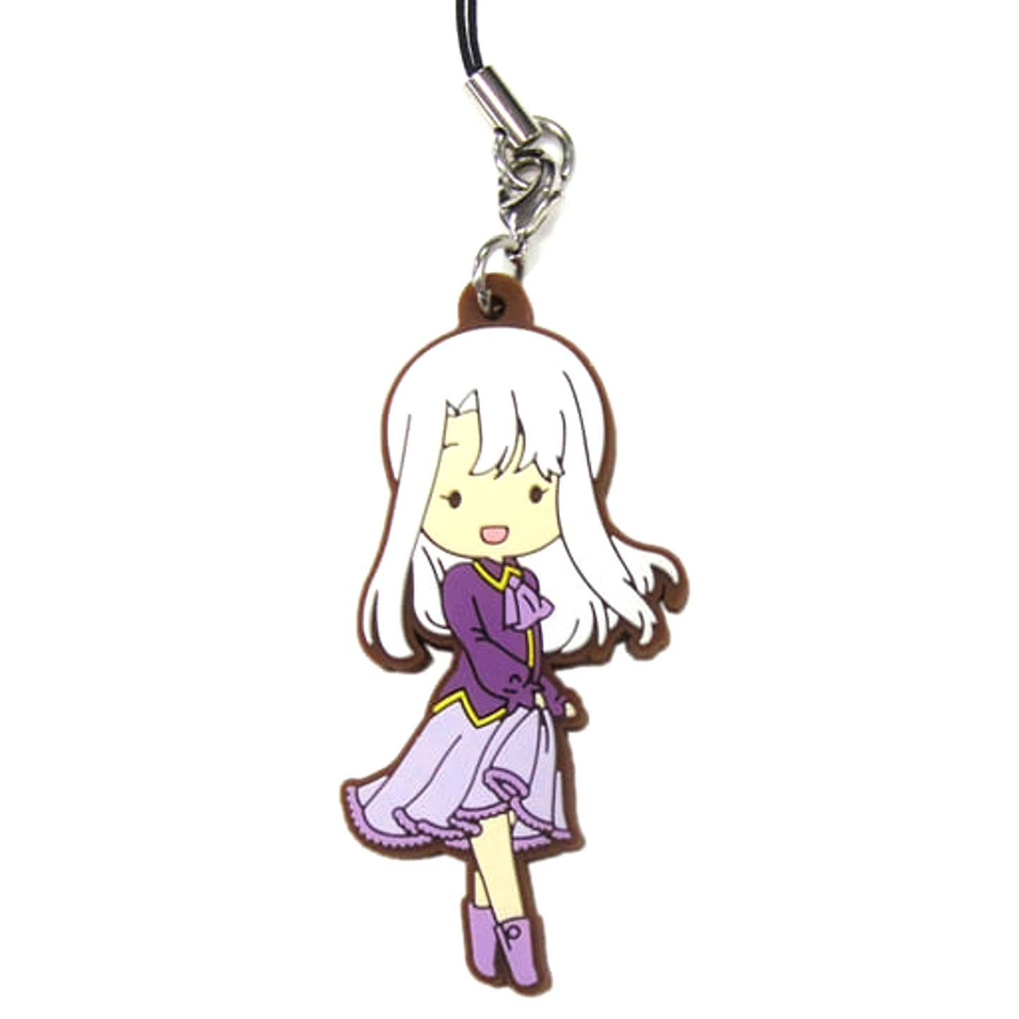 Fate/stay night: Heaven's Feel Illyasviel Ichiban Kuji Part 3 Rubber Charm Sugar Pouch Prize G Keychains [USED]