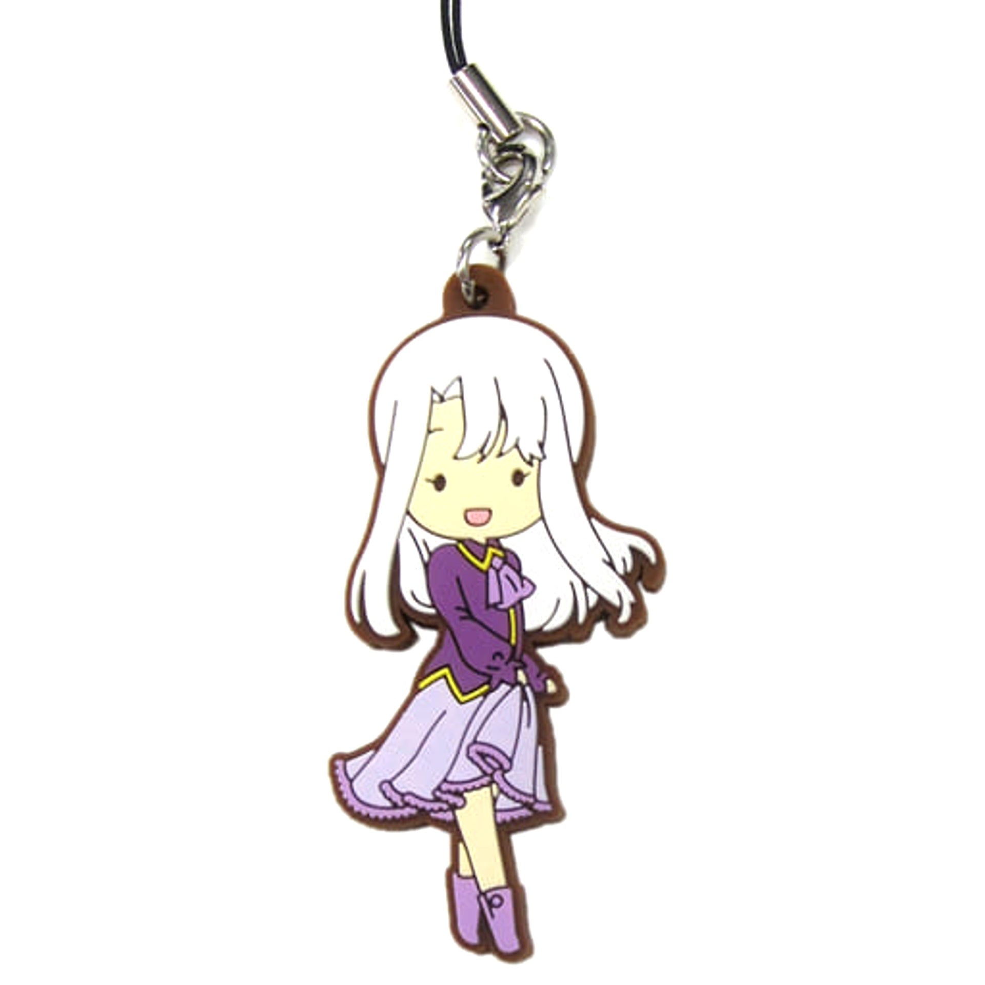 Fate/stay night: Heaven's Feel Illyasviel Ichiban Kuji Part 3 Rubber Charm Sugar Pouch Prize G Keychains [USED]