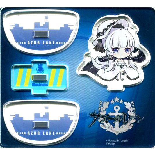 Illustrious M Prize Yurari Acrylic Charat Kuji Azur Lane [USED]
