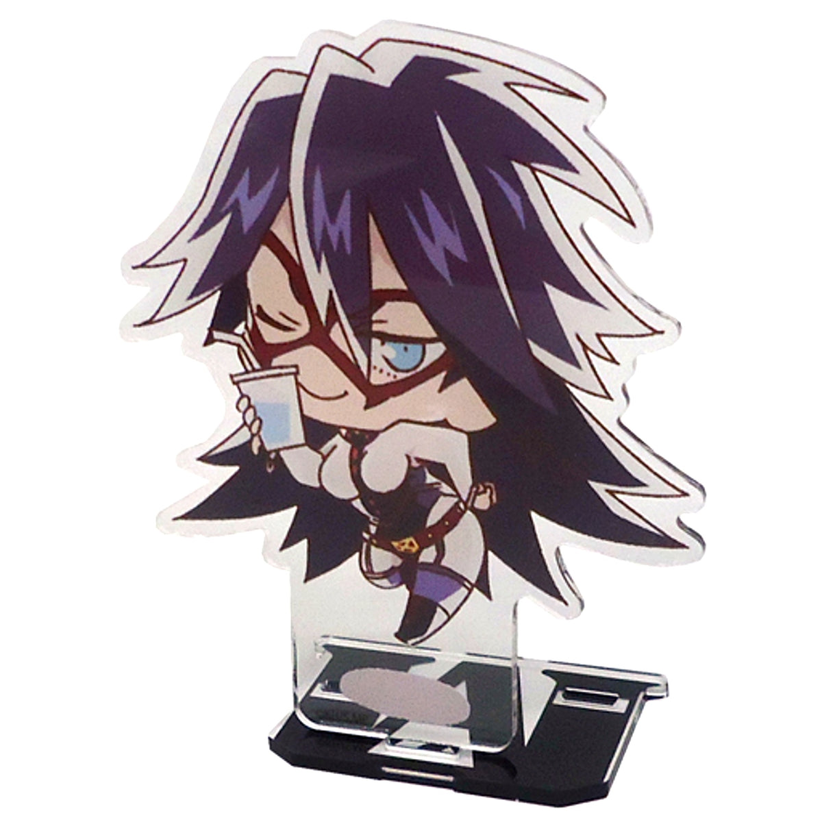 Midnight CharaDri!! My Hero Academia x COLLABO CAFE HONPO Pro Hero Acrylic Stand [USED]