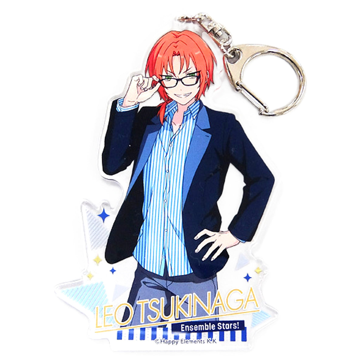 Ensemble Stars! Leo Tsukinaga Acrylic Keychain animate Girls Festival 2018 Limited Keychains [USED]