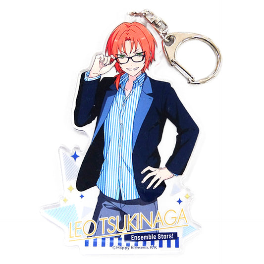 Ensemble Stars! Leo Tsukinaga Acrylic Keychain animate Girls Festival 2018 Limited Keychains [USED]