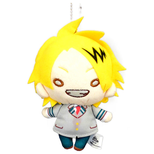 My Hero Academia Denki Kaminari Uniform Nitotan Plush Toy with Ball Chain Jump Festa 2018 Limited Plush [USED]