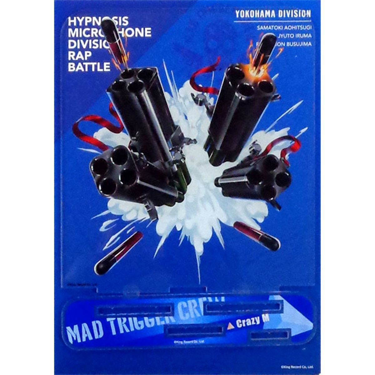 Rio Mason Busujima Crazy M Hypnosis Mic: Division Rap Battle Official Acrylic Stand Original Speaker 3rd LIVE Odaiba [USED]