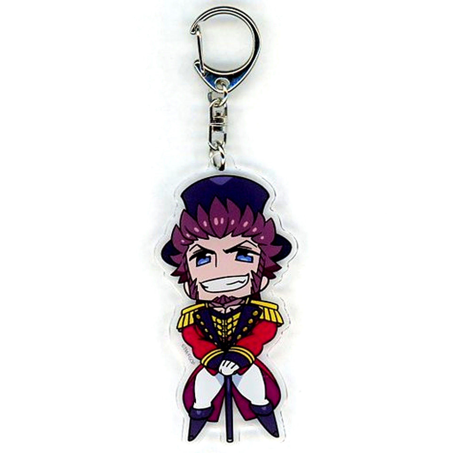 Archer Napoleon Fate/Grand Order FGO Winter Fes 2018-2019 Traveling Grand Circus! CHANxCO Drawn SD Acrylic Keychain [USED]