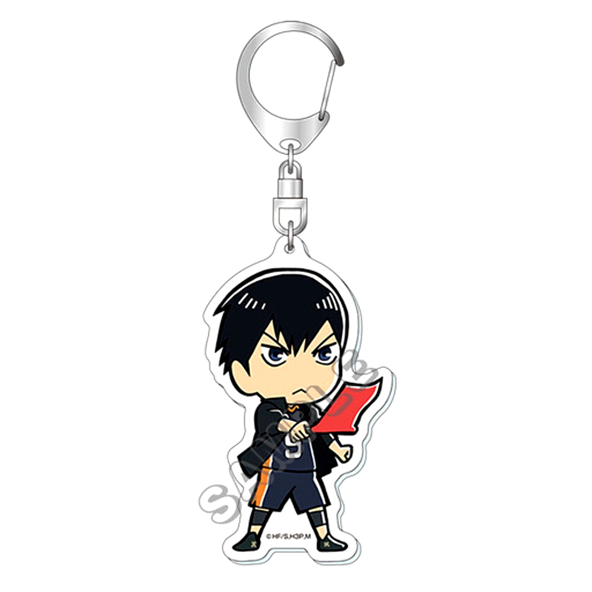 Tobio Kageyama Haikyu!! HAND & FLAG SIGNAL Acrylic Keychain [USED]