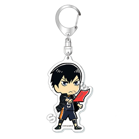 Tobio Kageyama Haikyu!! HAND & FLAG SIGNAL Acrylic Keychain [USED]