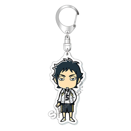 Keiji Akaashi Haikyu!! HAND & FLAG SIGNAL Acrylic Keychain [USED]