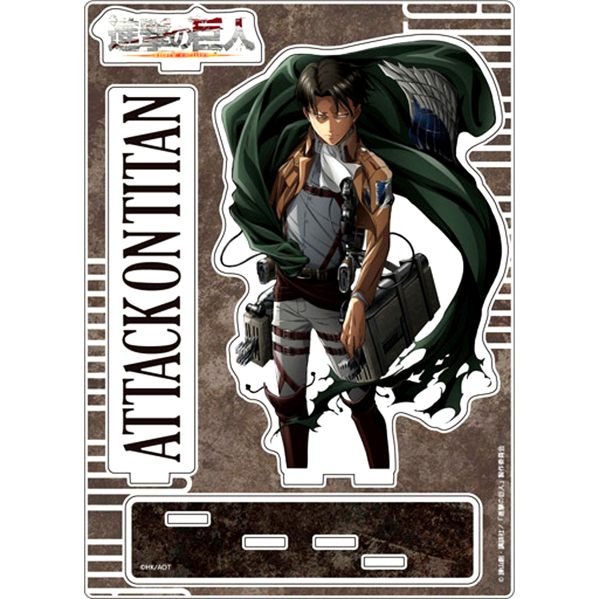 Levi D. Attack on Titan Acrylic Diorama [USED]