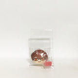 Morisawa Chiaki Glasses ver. Ensemble Stars! Omanju Nigi Nigi Mascot + Plus Vol.2 Bunkyodo Animega BOX Purchase Bonus Key Ring [USED]