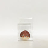 Morisawa Chiaki Glasses ver. Ensemble Stars! Omanju Nigi Nigi Mascot + Plus Vol.2 Bunkyodo Animega BOX Purchase Bonus Key Ring [USED]