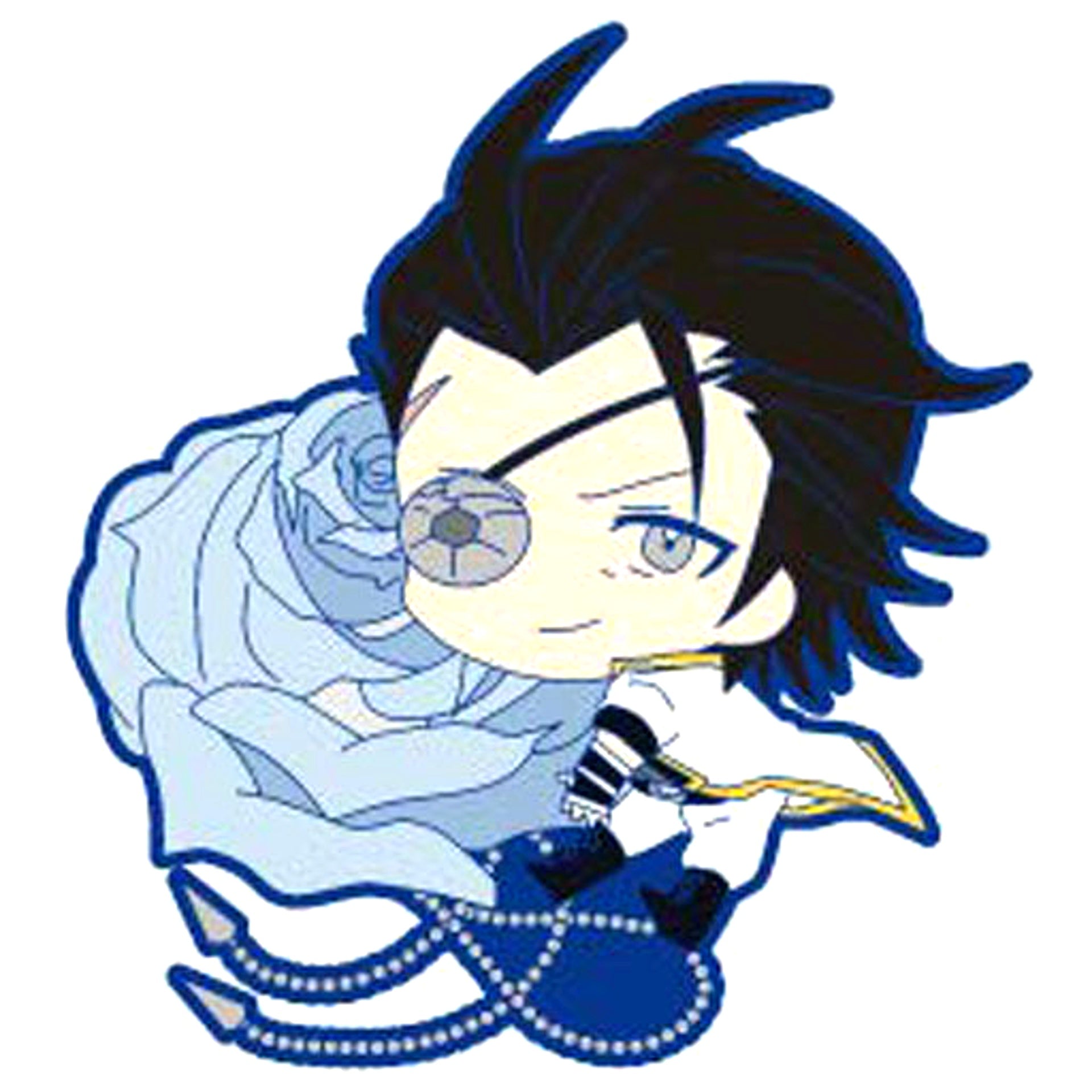 Genbu Kurono The Idolm@ster SideM PitaColle Rubber Strap Ver.E [USED]
