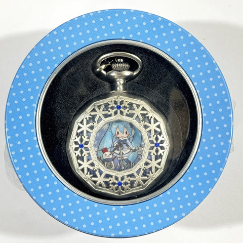 Character Vocal Series 01 Hatsune Miku Snow Miku 2012 Premium Pocket Watch Snow Miku 2010-2014 [USED], photo 1