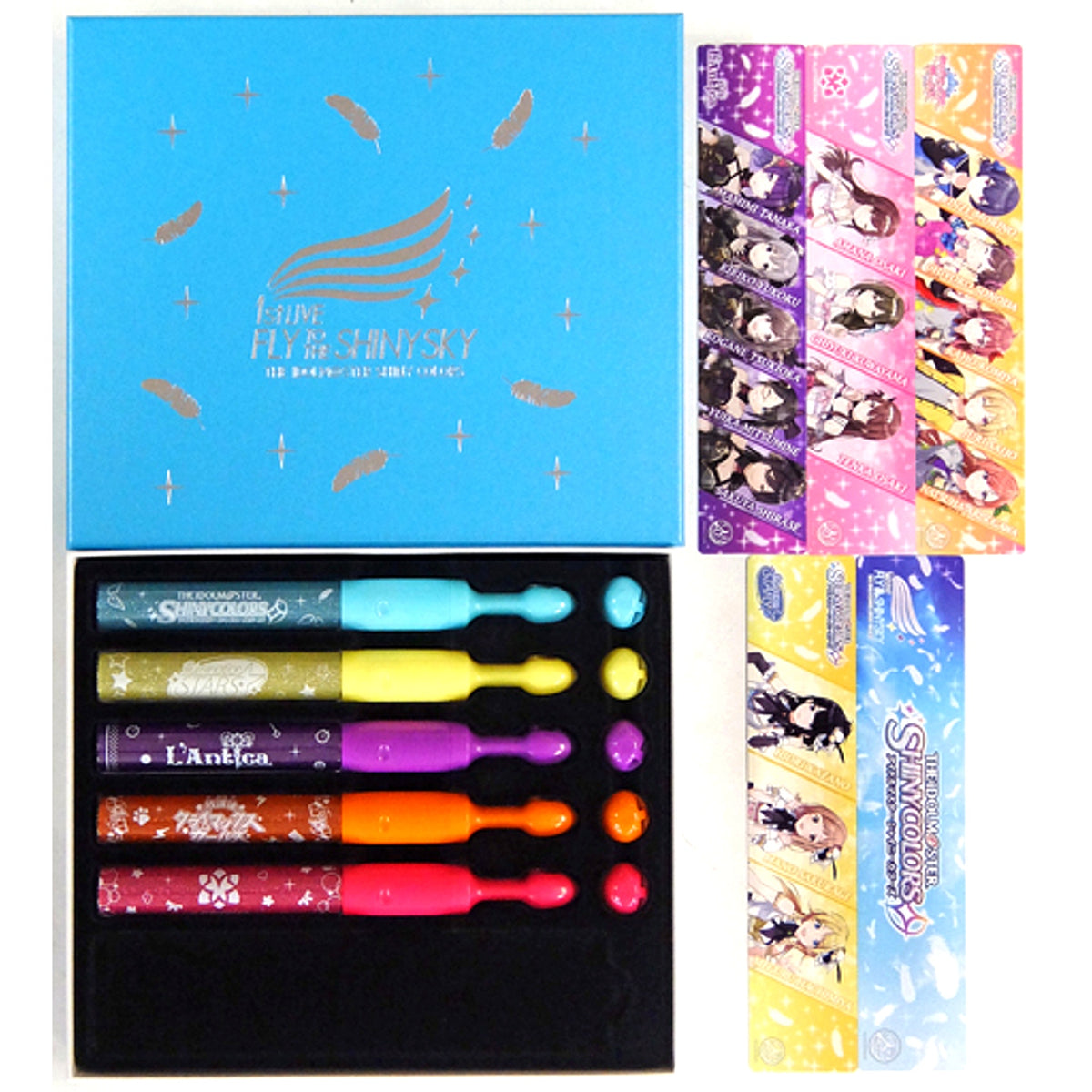 Official Concert Light Complete Set The Idolmaster Shiny Colors 1st Live Fly To The Shiny Sky [USED]