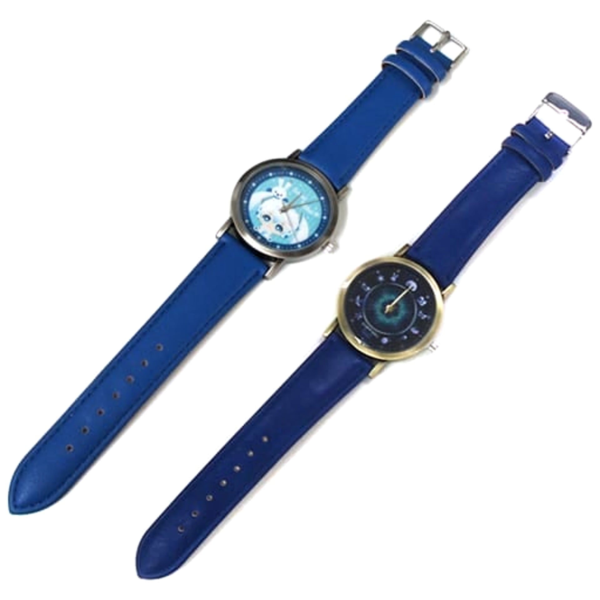 Vocaloid Snow Miku Design Wristwatch Complete Set of 2 [USED]