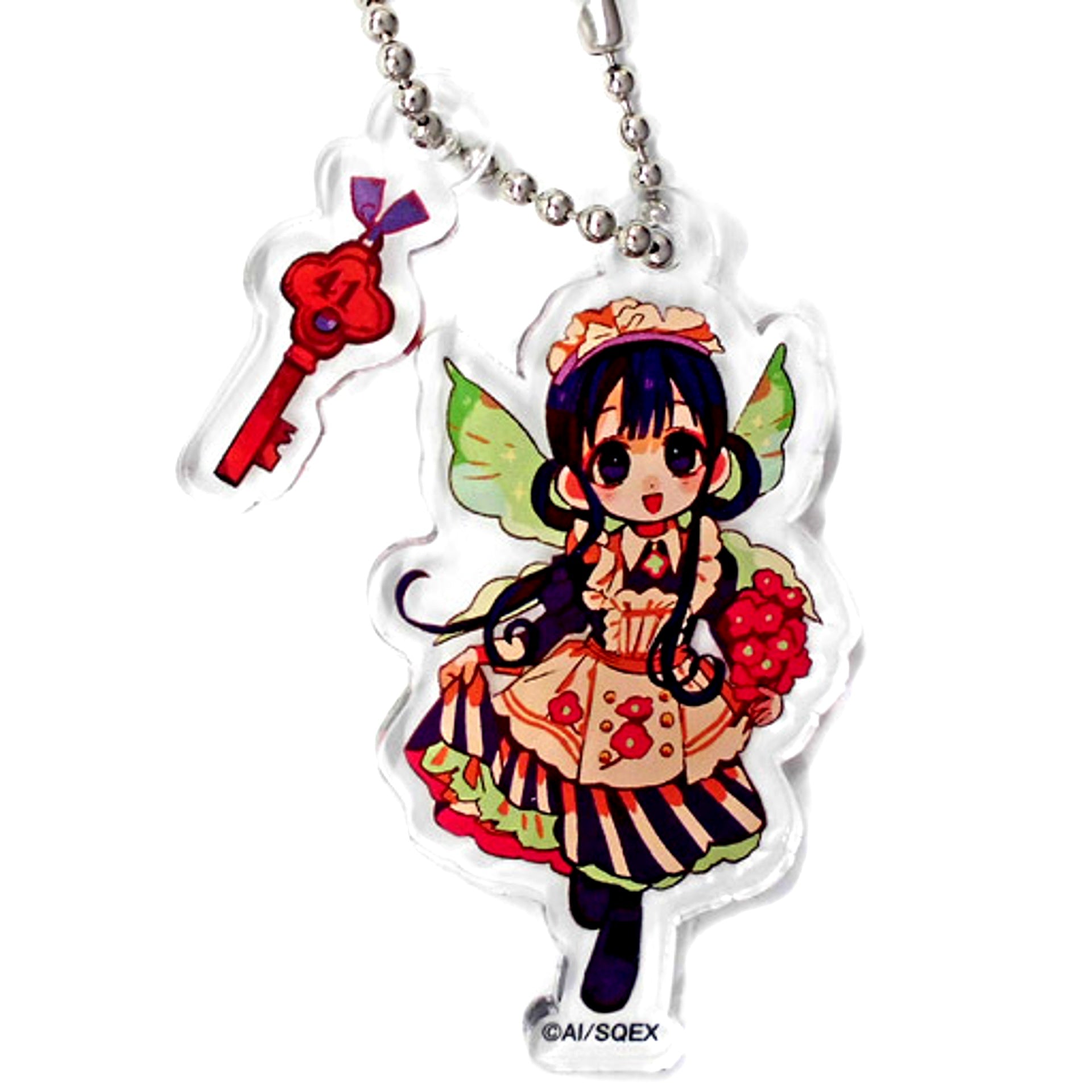 Aoi Akane Toilet-bound Hanako-kun Trading Acrylic Keychain GHOST HOTEL'S CAFE [USED]